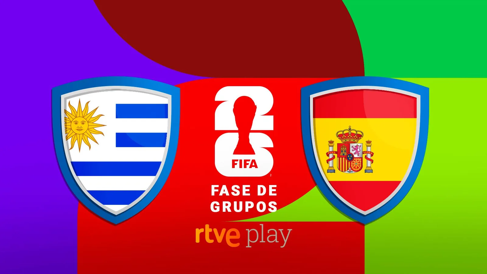 España se enfrenta a Uruguay en el Mundial con dos horarios de emisión para la afición