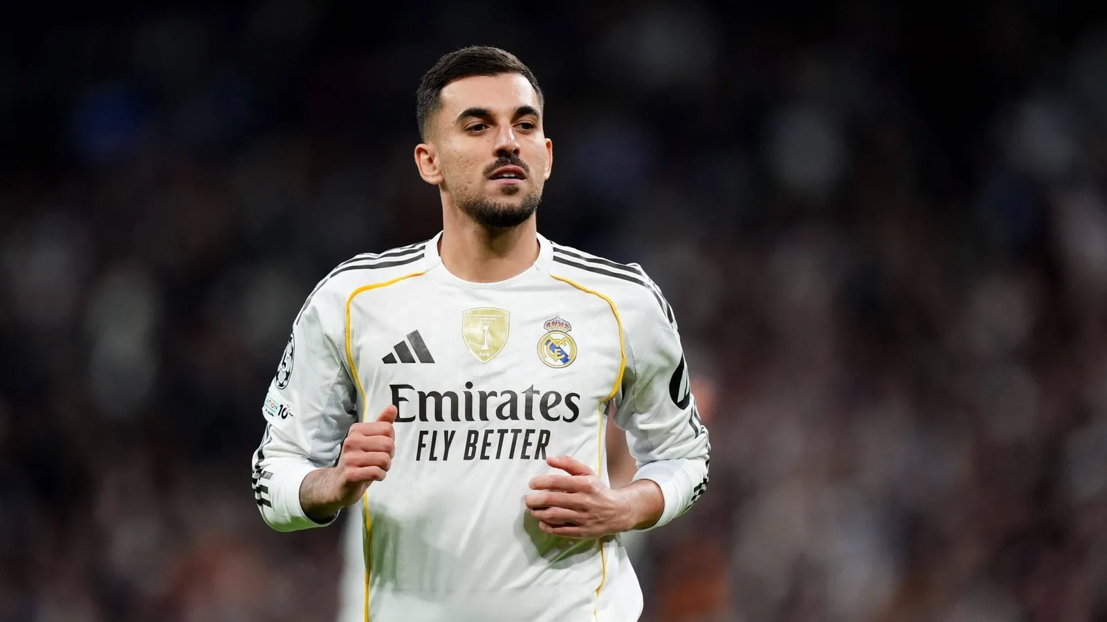 Dani Ceballos, durante un partido del Real Madrid