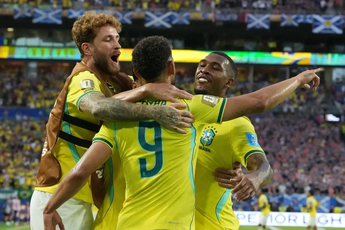 Brasil se midió a Escocia en Miami