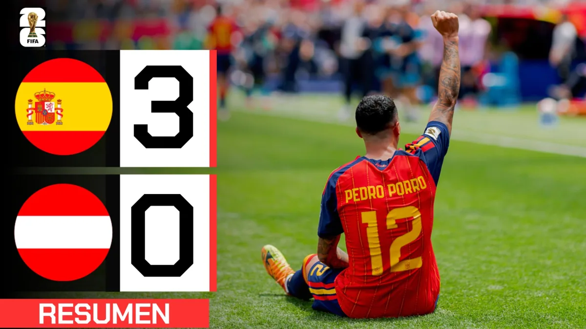 España avanza a octavos tras superar a Austria en Los Ángeles