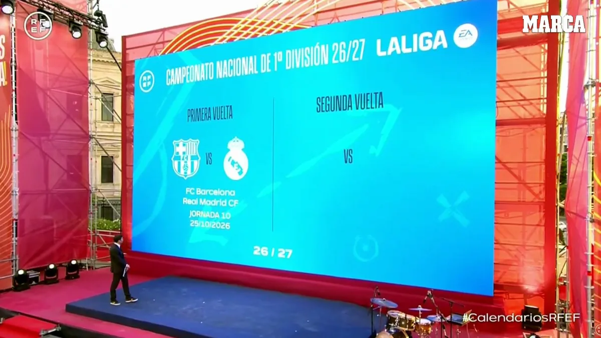 LaLiga 2026-27: fechas clave para clásicos y derbis ya definidas